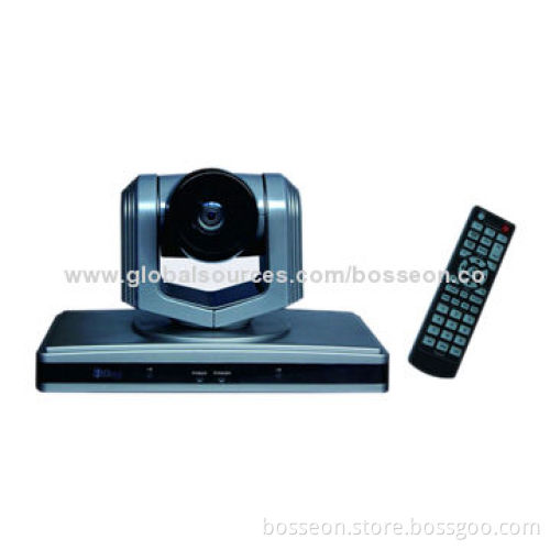 Optical Zoom, 2.1 MP IR Remote PTZ 1,080p HD 10x HD Video Conferencing Camera